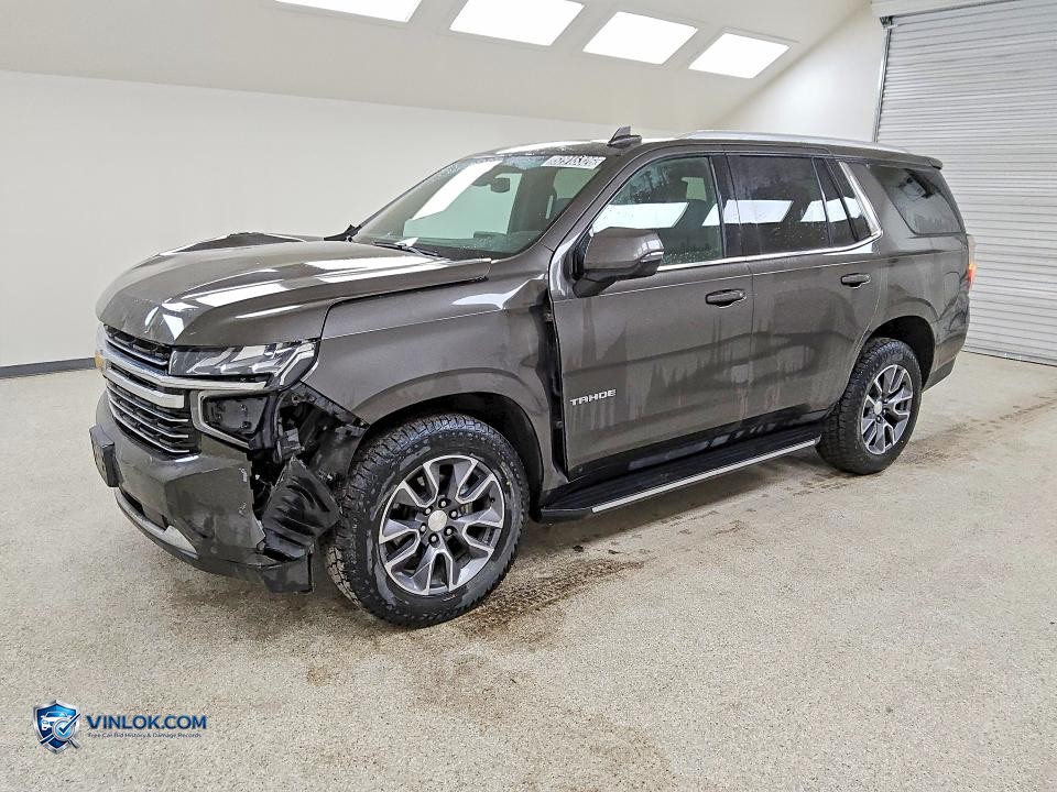 2021 CHEVROLET TAHOE K1500 LT – Lot 52916326 auction photo
