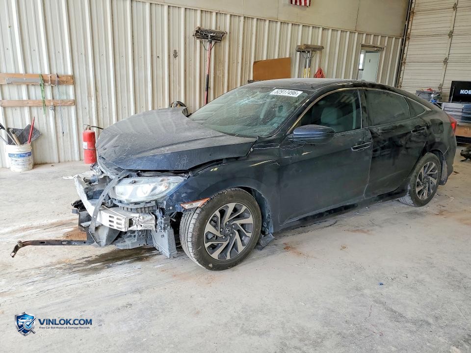 2017 HONDA CIVIC EX – Lot 52917496 auction photo