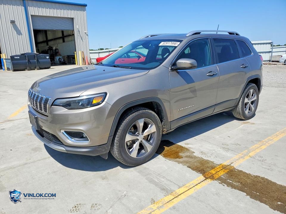 2019 JEEP CHEROKEE LIMITED – Lot 52917996 auction photo