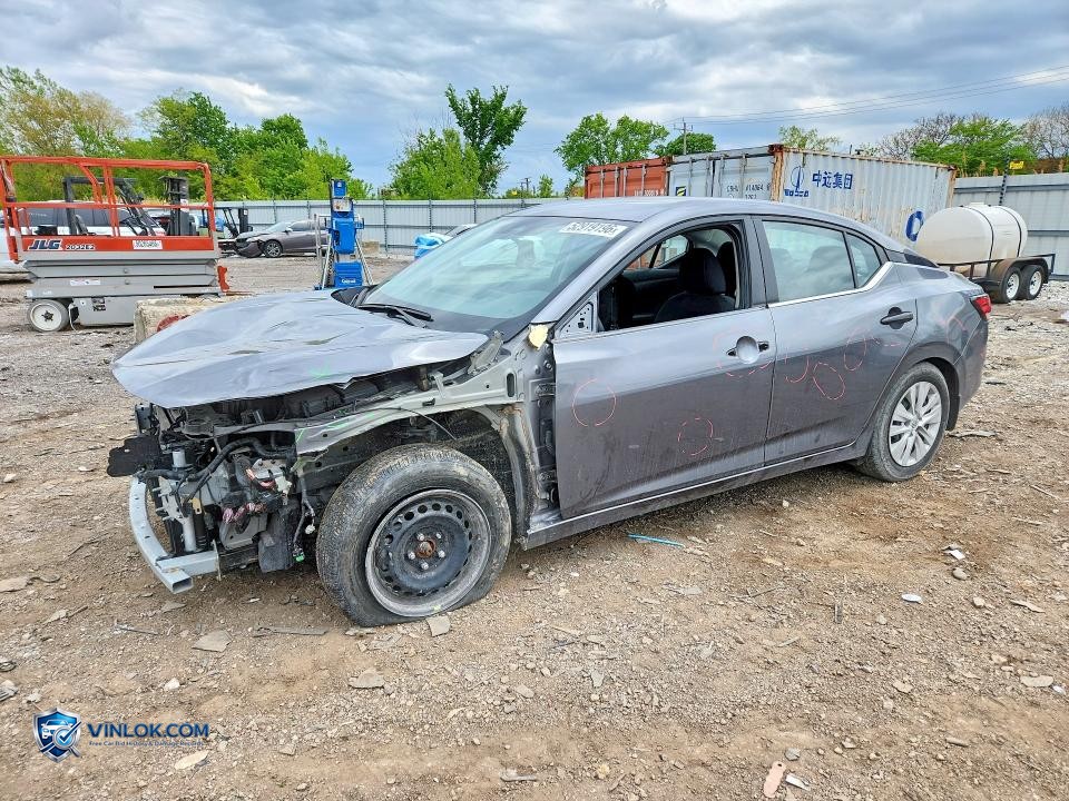 2024 NISSAN SENTRA S – Lot 52919196 auction photo