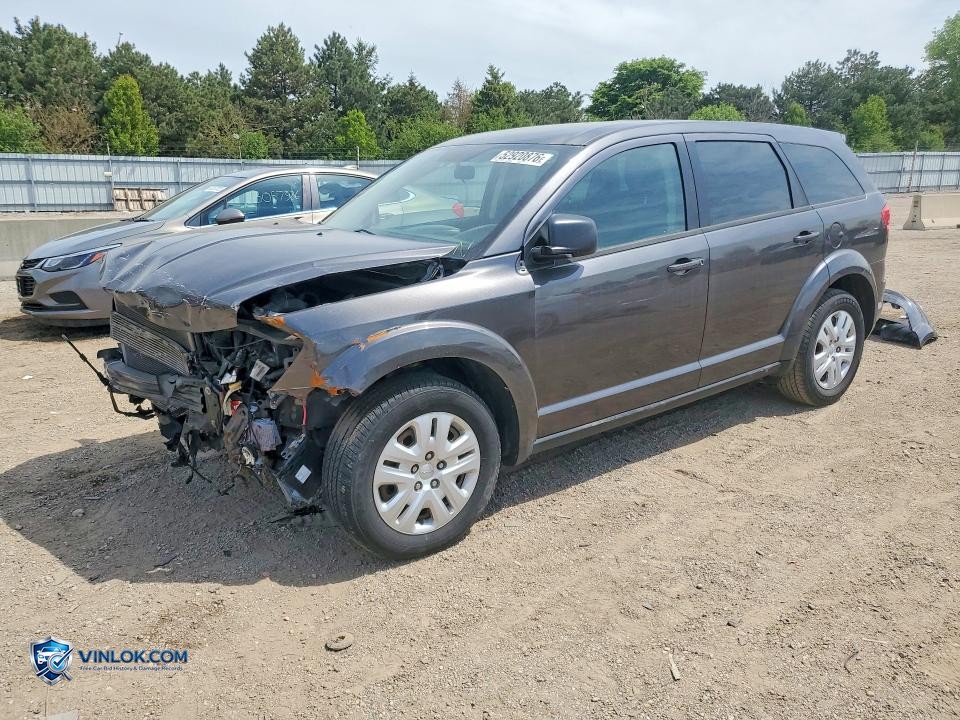 2014 DODGE JOURNEY SE – Lot 52920876 auction photo