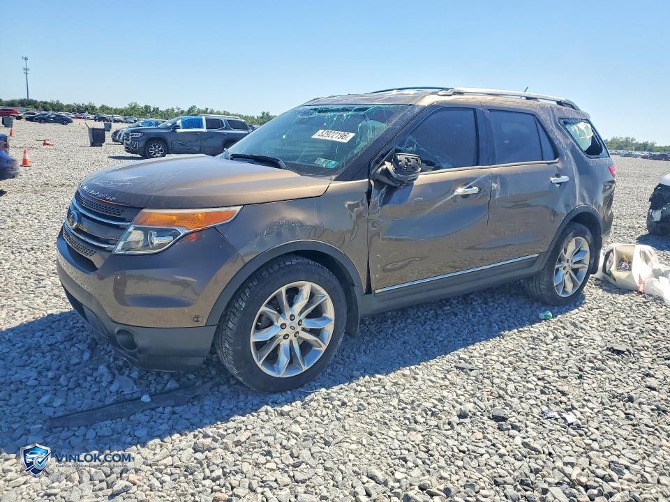2015 FORD EXPLORER LIMITED – Lot 52922196 auction photo