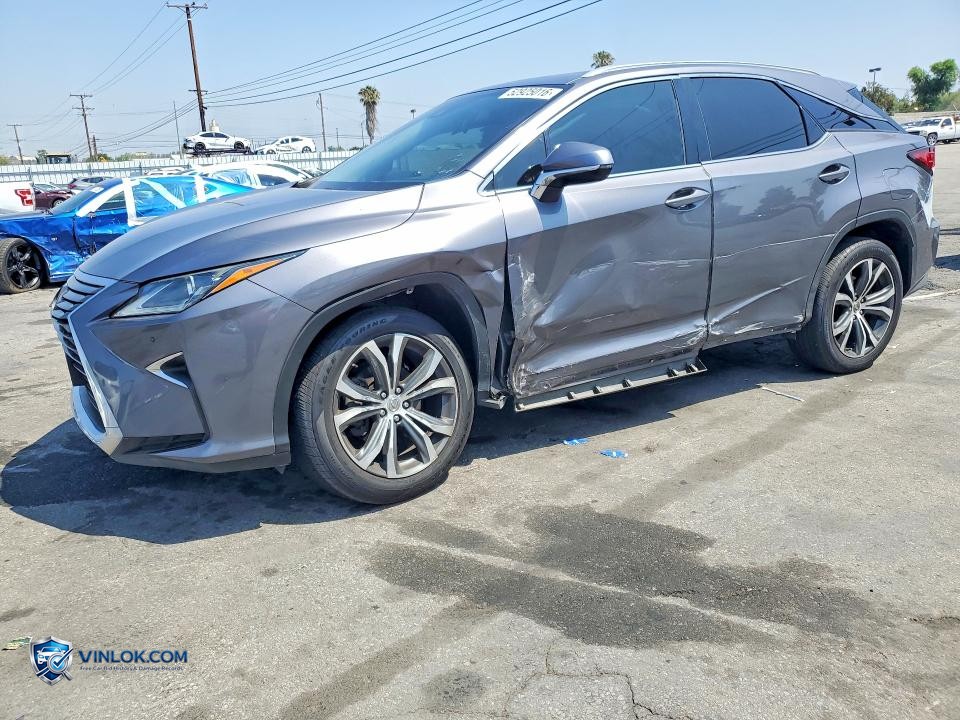 2017 LEXUS RX 350 BASE – Lot 52925016 auction photo