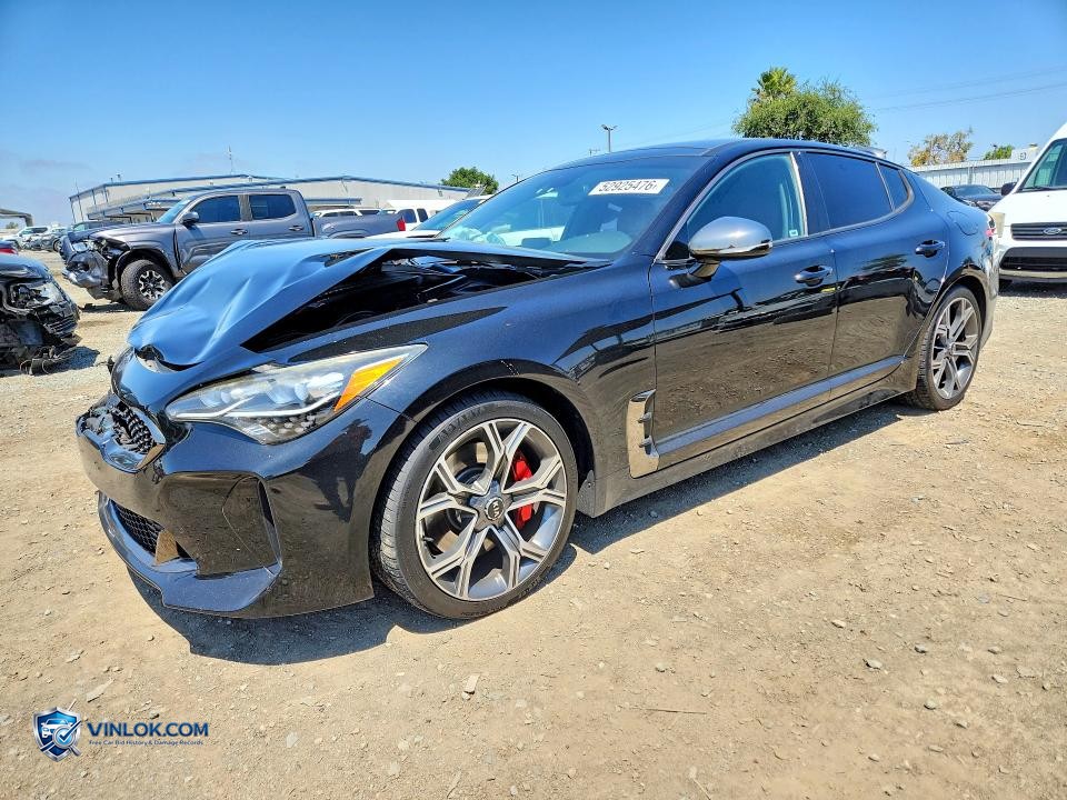 2018 KIA STINGER GT1 – Lot 52925476 auction photo