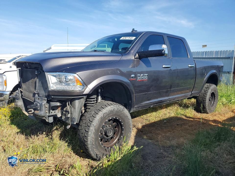 2017 RAM 3500 LARAMIE – Lot 52927546 auction photo