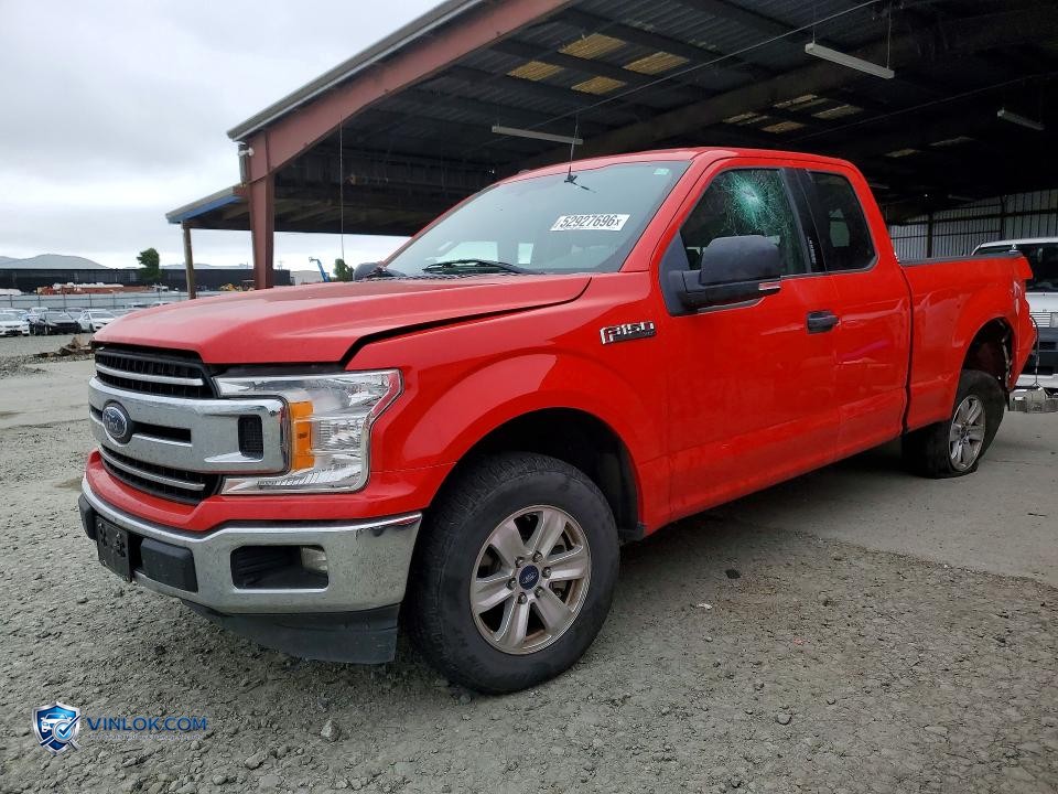 2018 FORD F150 SUPER CAB – Lot 52927696 auction photo