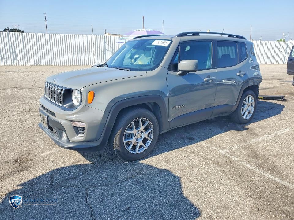 2020 JEEP RENEGADE LATITUDE – Lot 52930636 auction photo