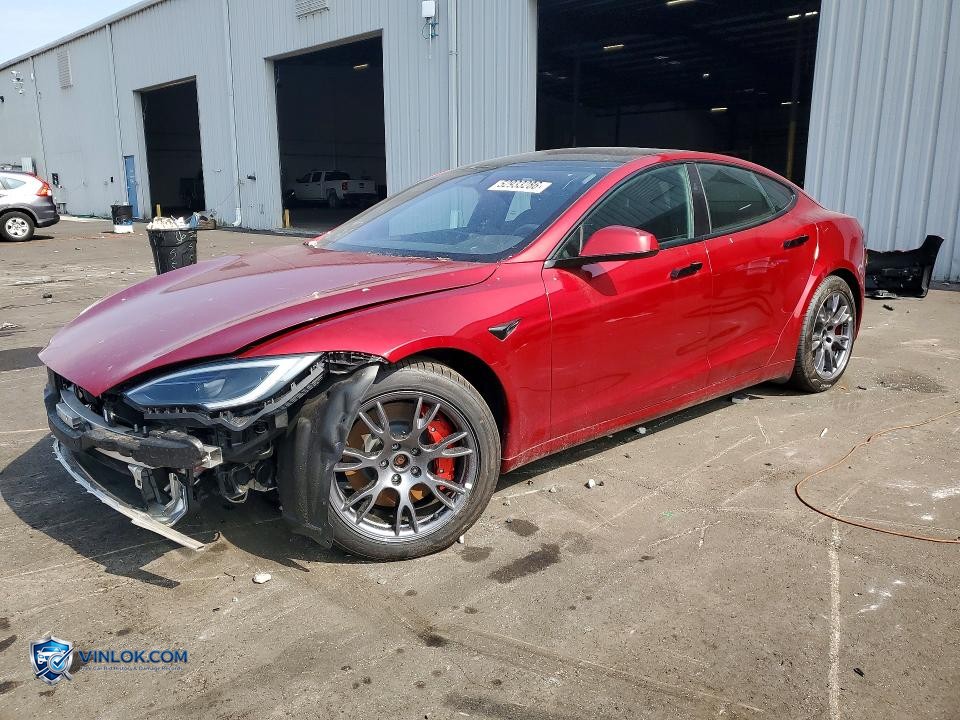2024 TESLA MODEL S – Lot 52933286 auction photo