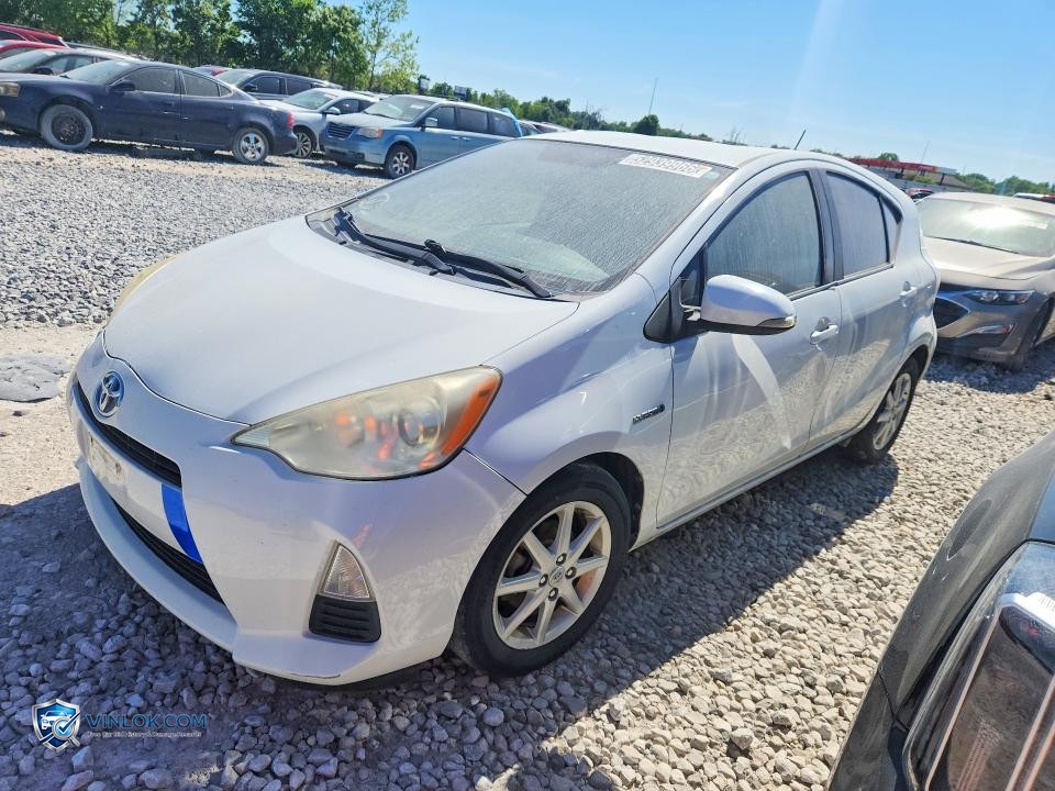 2012 TOYOTA PRIUS C THREE – Lot 52939966 auction photo