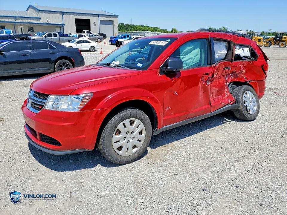 2016 DODGE JOURNEY SE – Lot 52940166 auction photo