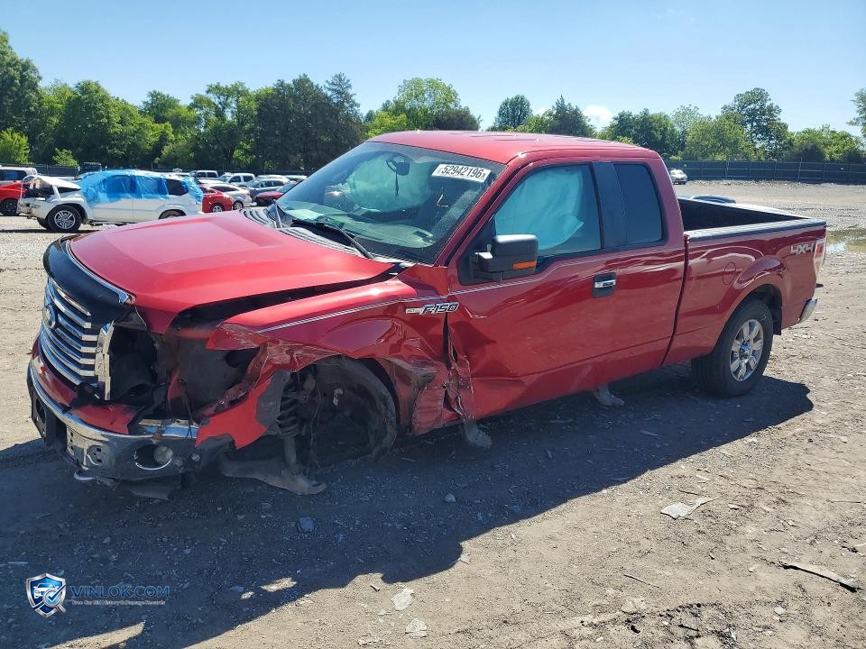 2012 FORD F150 SUPER CAB – Lot 52942196 auction photo