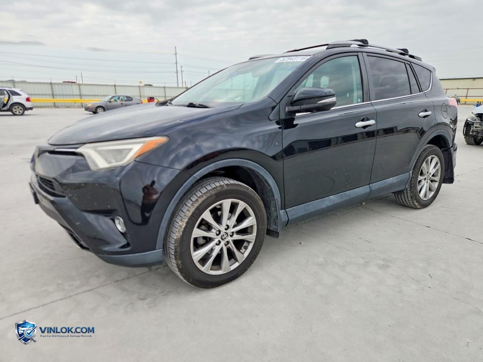 2018 TOYOTA RAV4 LIMITED – Lot 52943116 auction photo