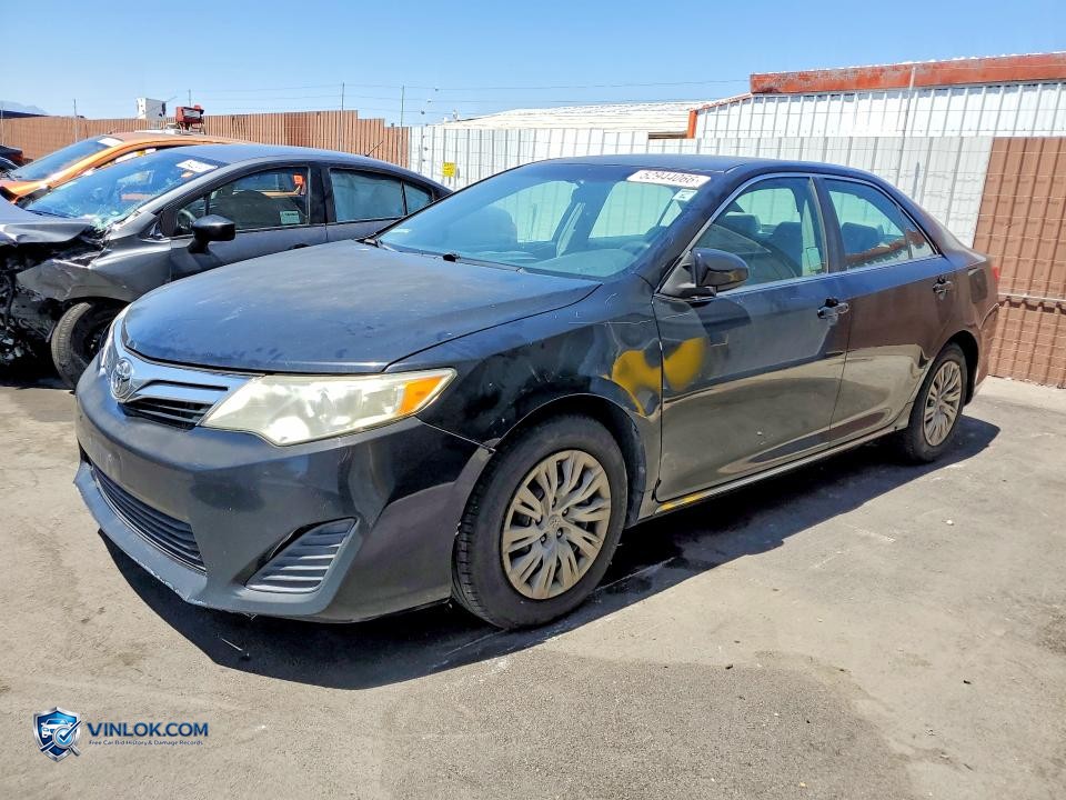 2012 TOYOTA CAMRY – Lot 52944066 auction photo
