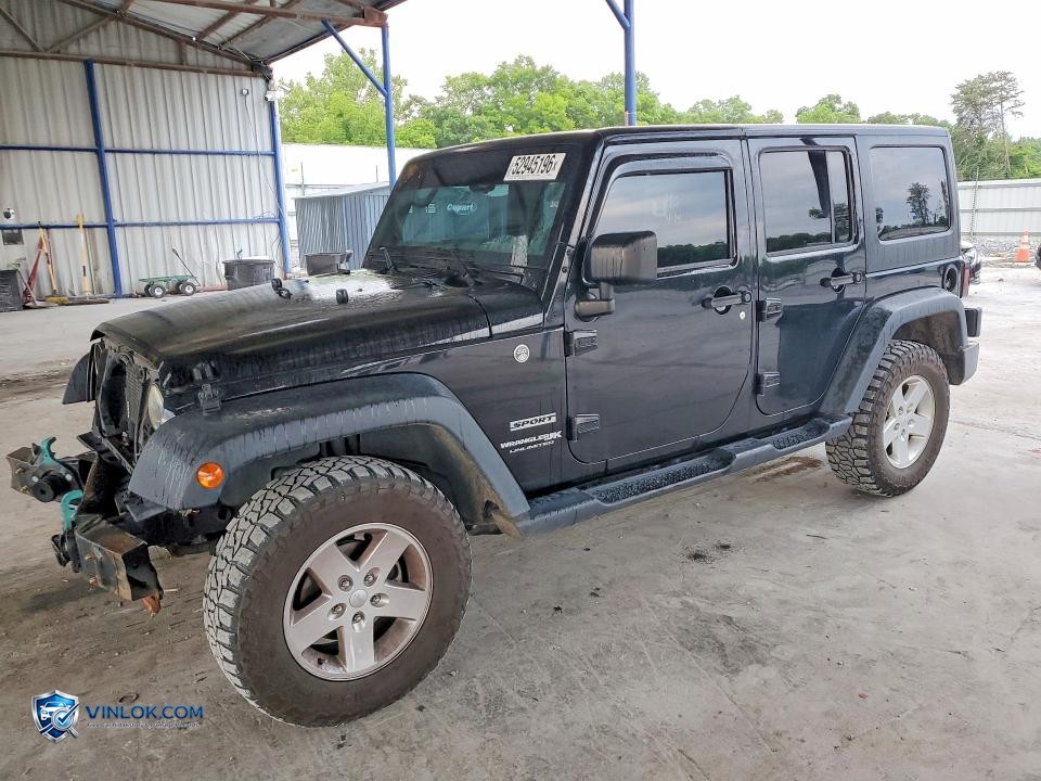 2018 JEEP WRANGLER UNLIMITED SPORT – Lot 52945196 auction photo