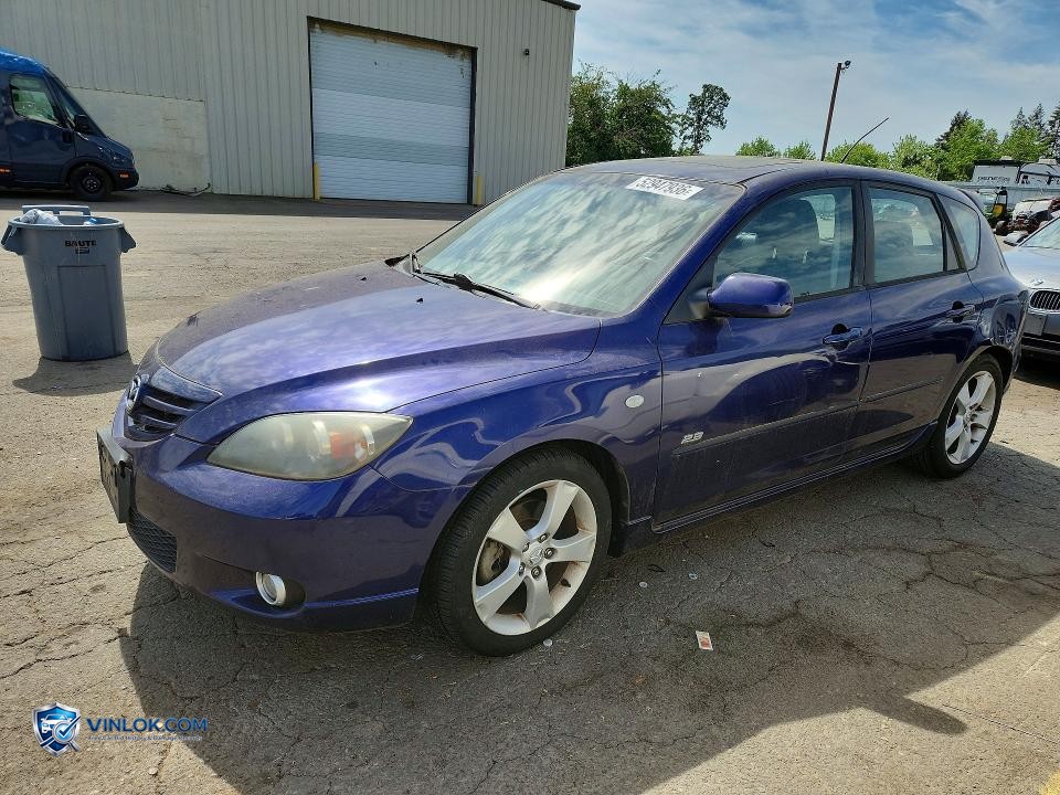 2004 MAZDA 3 HATCHBACK – Lot 52947936 auction photo