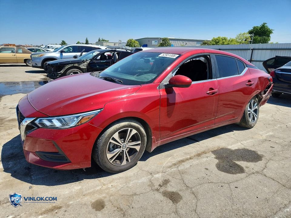 2021 NISSAN SENTRA SV – Lot 52951006 auction photo
