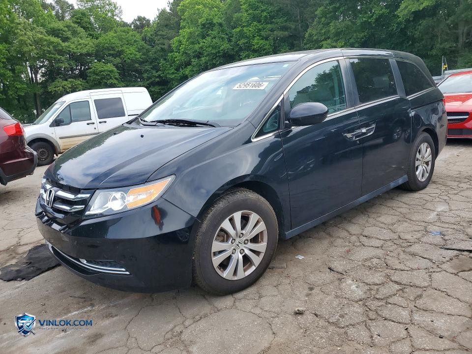2016 HONDA ODYSSEY SE – Lot 52951606 auction photo