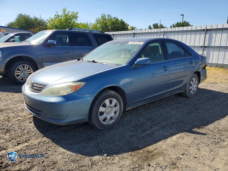 2004 TOYOTA CAMRY LE – Lot 52951976 auction photo