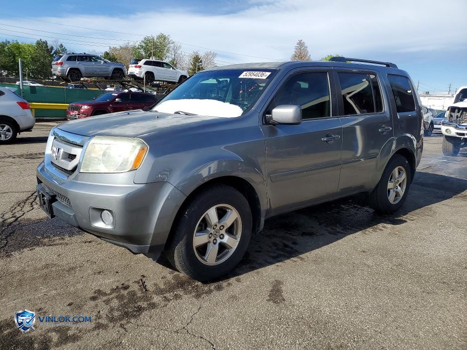 2009 HONDA PILOT EXL – Lot 52954036 auction photo