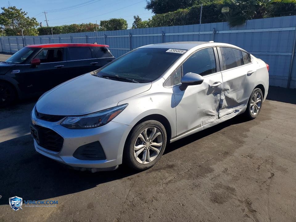 2019 CHEVROLET CRUZE LT – Lot 52954926 auction photo