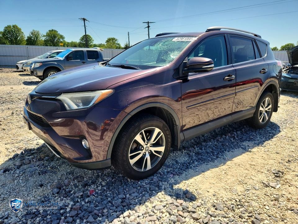 2017 TOYOTA RAV4 XLE – Lot 52961066 auction photo