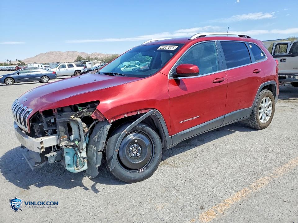 2017 JEEP CHEROKEE LATITUDE – Lot 52961666 auction photo
