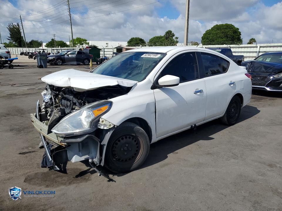 2016 NISSAN VERSA 1.6 SV – Lot 52963166 auction photo