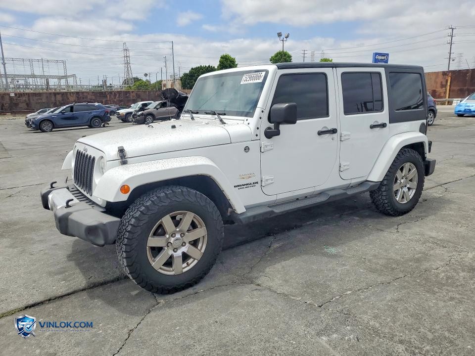 2015 JEEP WRANGLER UNLIMITED SAHARA – Lot 52966866 auction photo