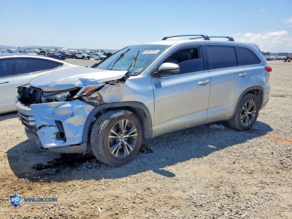 2018 TOYOTA HIGHLANDER LE PLUS – Lot 52967916 auction photo
