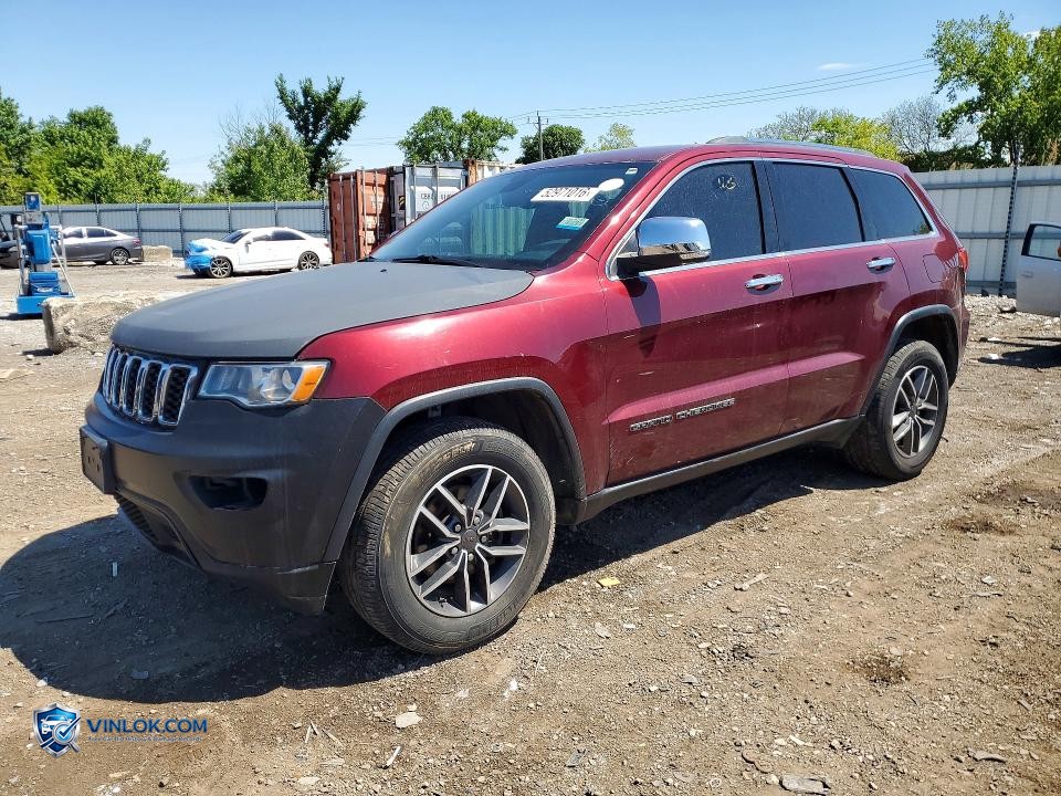 2019 JEEP GRAND CHEROKEE LIMITED – Lot 52971016 auction photo