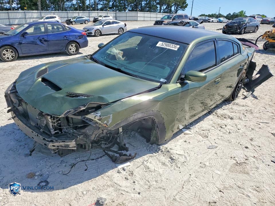 2018 DODGE CHARGER R – Lot 52980336 auction photo