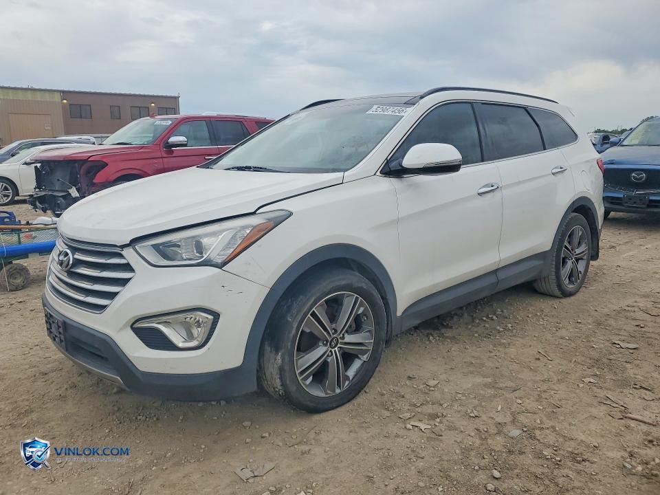2016 HYUNDAI SANTA FE LIMITED – Lot 52987456 auction photo