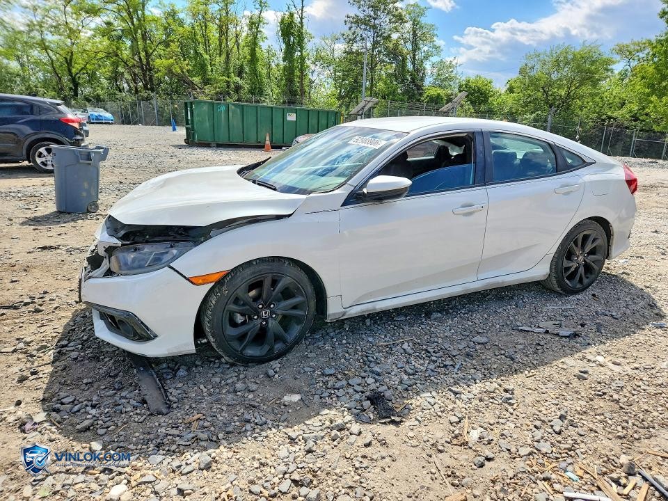 2019 HONDA CIVIC SPORT – Lot 52988906 auction photo