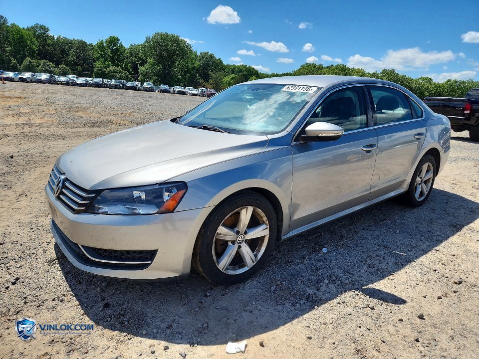 2012 VOLKSWAGEN PASSAT SE – Lot 52991196 auction photo