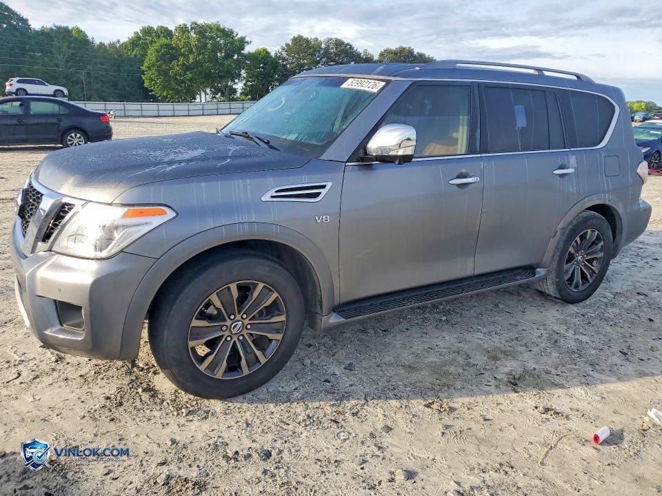 2017 NISSAN ARMADA PLATINUM – Lot 52992126 auction photo