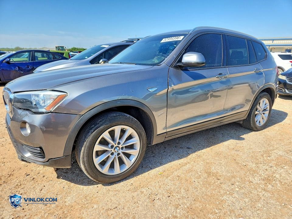 2017 BMW X3 SDRIVE28I – Lot 52994396 auction photo