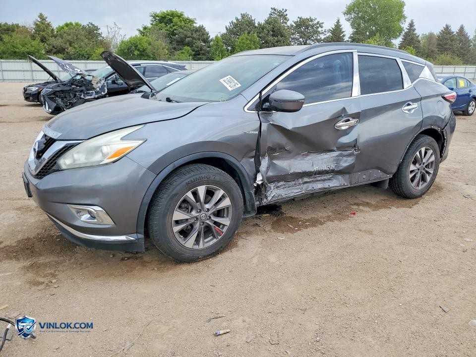 2016 NISSAN MURANO SV – Lot 52999126 auction photo