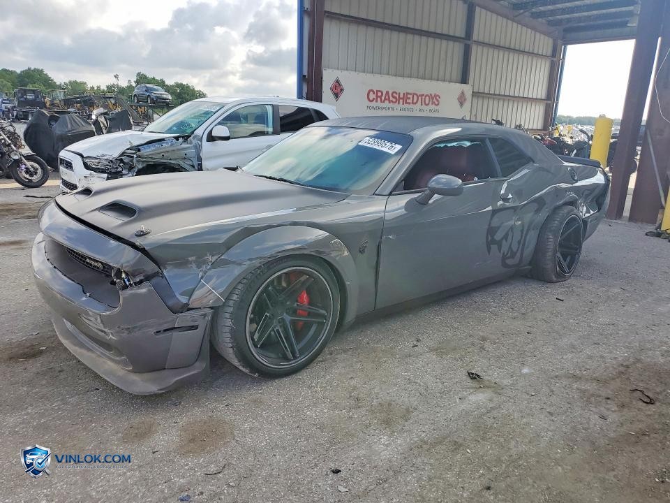 2023 DODGE CHALLENGER SRT HELLCAT – Lot 52999576 auction photo