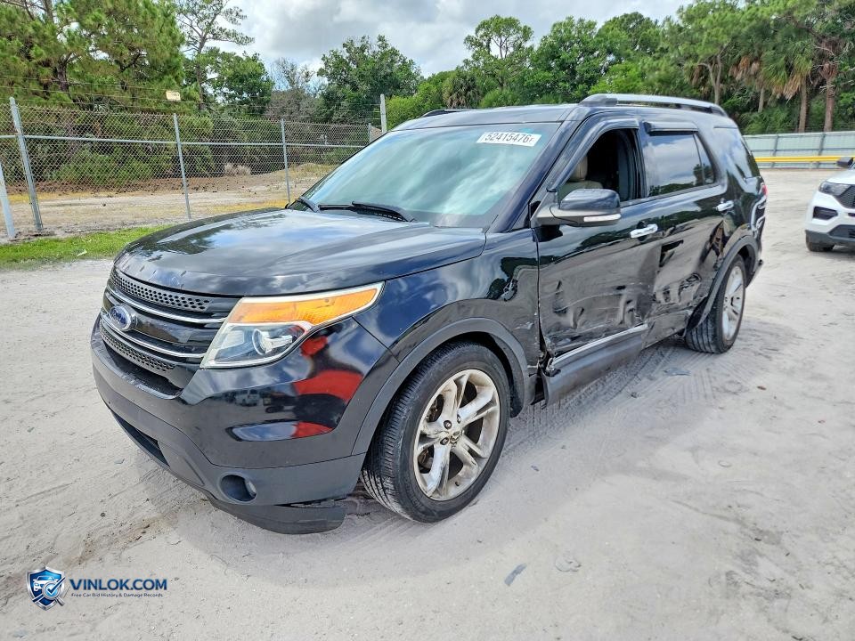 2015 FORD EXPLORER LIMITED – Lot 53001506 auction photo