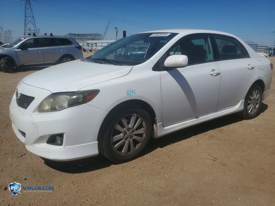 2010 TOYOTA COROLLA S – Lot 53003836 auction photo
