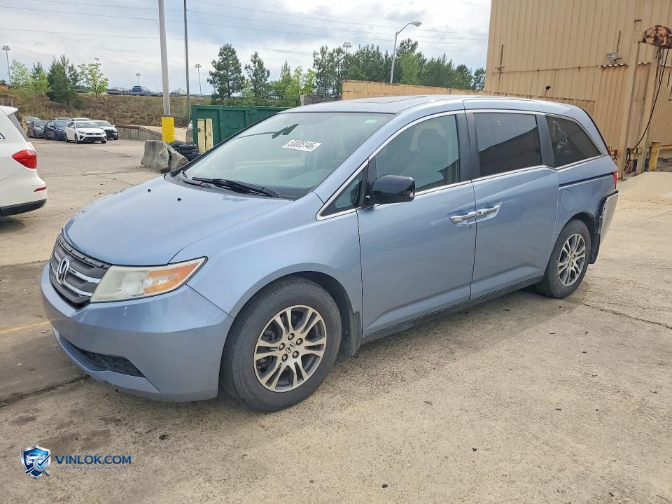2013 HONDA ODYSSEY EXL – Lot 53005146 auction photo