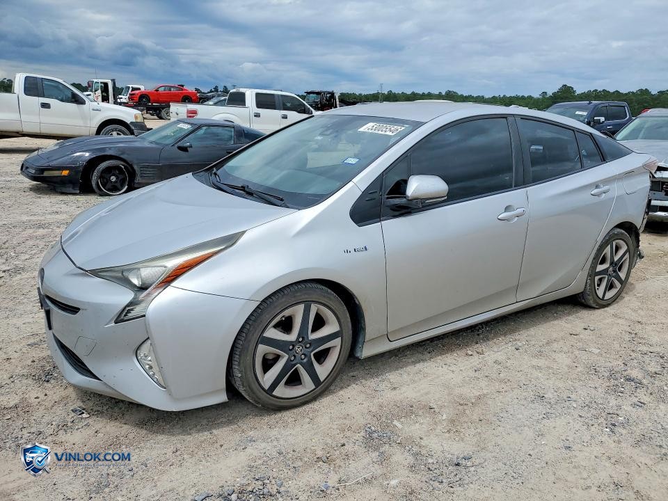2016 TOYOTA PRIUS THREE TOURING – Lot 53005546 auction photo