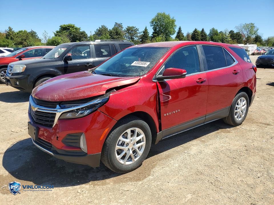 2022 CHEVROLET EQUINOX LT – Lot 53005886 auction photo
