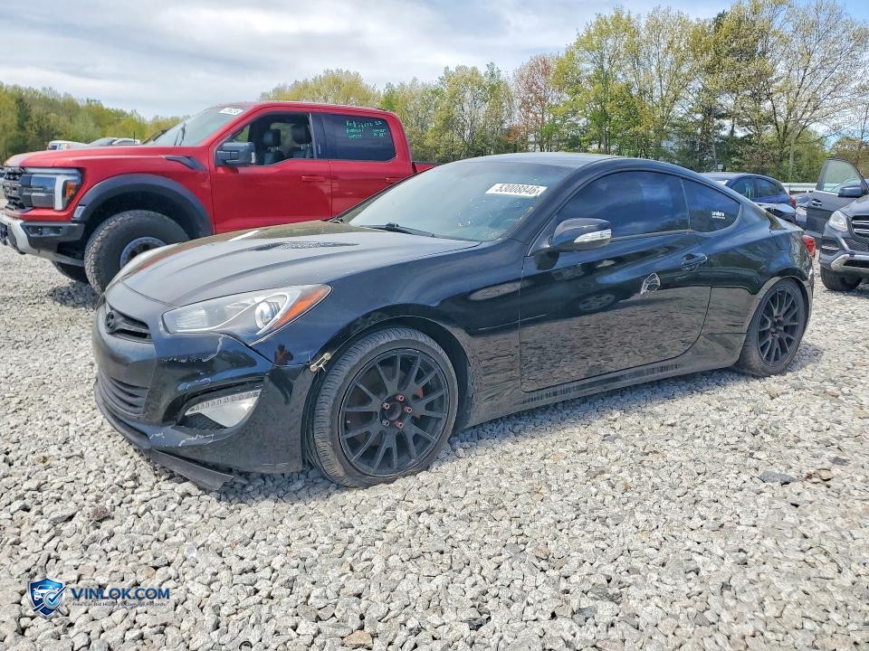 2016 HYUNDAI GENESIS COUPE 3.8L – Lot 53008846 auction photo