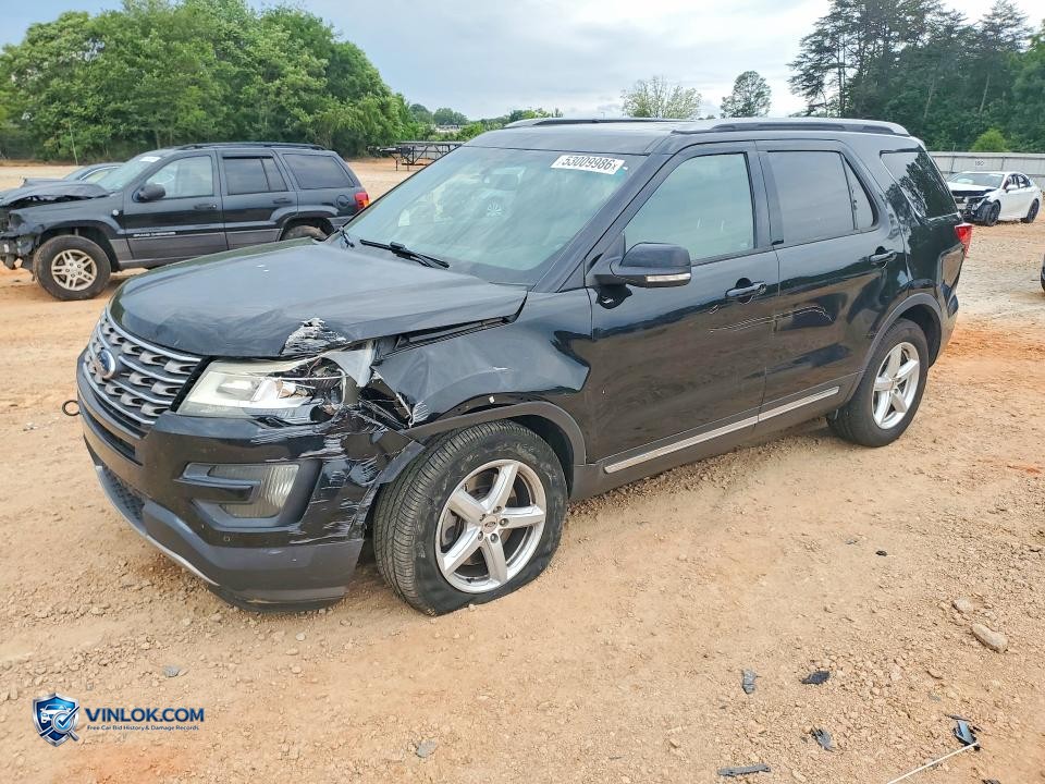 2016 FORD EXPLORER XLT – Lot 53009986 auction photo