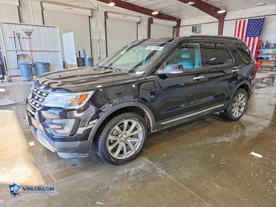 2016 FORD EXPLORER LIMITED – Lot 53010906 auction photo