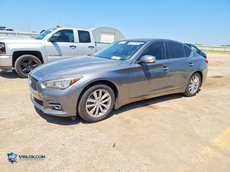 2016 INFINITI Q50 3.0T PREMIUM – Lot 53013186 auction photo