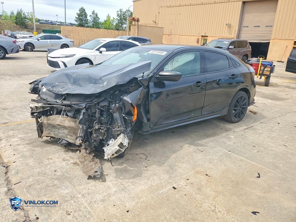 2020 HONDA CIVIC SPORT – Lot 53015646 auction photo