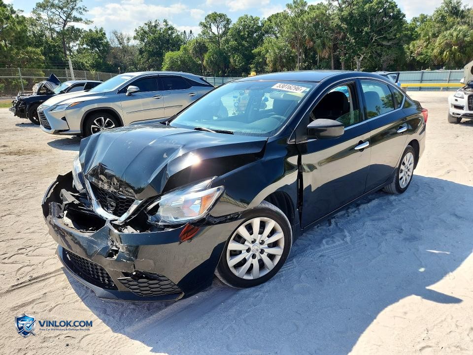 2017 NISSAN SENTRA SV – Lot 53016296 auction photo