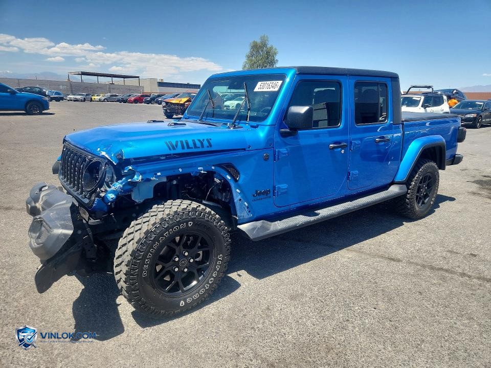 2024 JEEP GLADIATOR SPORT – Lot 53016346 auction photo